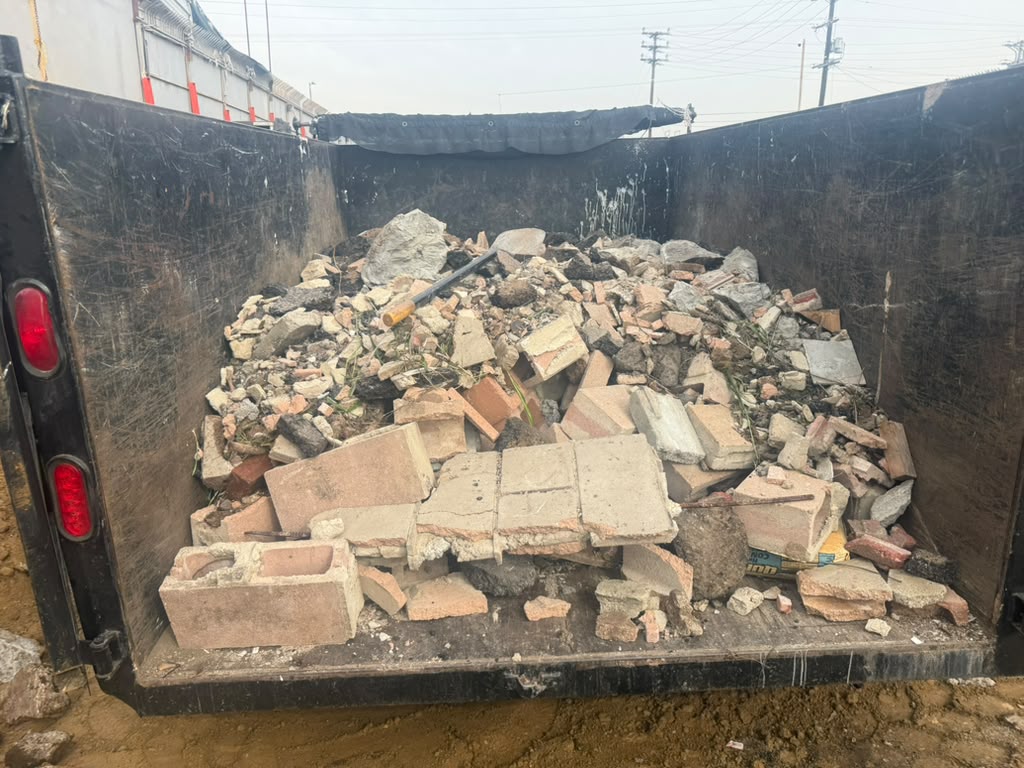 Construction debris removal